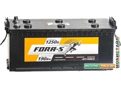 Автомобильный аккумулятор Fora-S 6СТ-190(4) (190 А·ч)