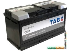 Автомобильный аккумулятор TAB OEM 105 R (105 А·ч)