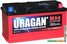 Автомобильный аккумулятор Uragan R (90 А·ч)