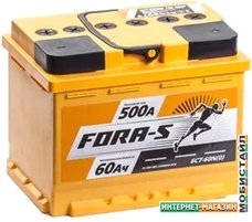 Автомобильный аккумулятор Fora-S 6СТ-60L(0) (60 А·ч)