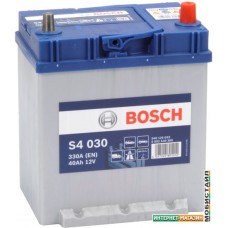 Автомобильный аккумулятор Bosch S4 030 (540125033) 40 А/ч