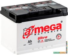 Автомобильный аккумулятор A-mega Ultra 62 R (62 А·ч)