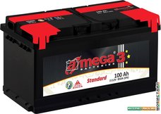 Автомобильный аккумулятор A-mega Standard 100 R (100 А·ч)