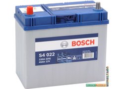 Автомобильный аккумулятор Bosch S4 022 (545157033) 45 А/ч JIS