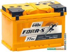Автомобильный аккумулятор Fora-S 6СТ-77L(1) (77 А·ч)