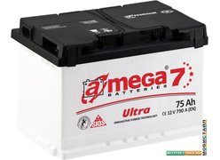 Автомобильный аккумулятор A-mega Ultra 75 R (75 А·ч)