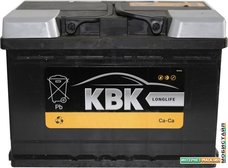 Автомобильный аккумулятор KBK 60 R (60 А·ч) 