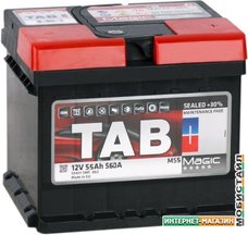 Автомобильный аккумулятор TAB Magic M55H R (55 А·ч)