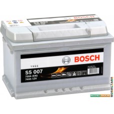 Автомобильный аккумулятор Bosch S5 007 (574402075) 74 А/ч