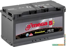 Автомобильный аккумулятор A-mega Premium 6СТ-100-А3 R (100 А/ч)