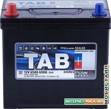 Автомобильный аккумулятор TAB Polar S Asia 65 JL (65 А·ч)