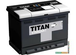 Автомобильный аккумулятор Titan Standart 62 R (62 А·ч)