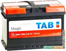 Автомобильный аккумулятор TAB Magic (78 А·ч)