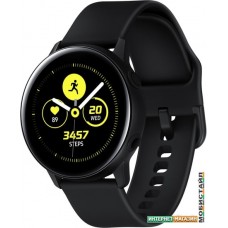 Умные часы Samsung Galaxy Watch Active (черный сатин)
