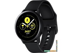 Умные часы Samsung Galaxy Watch Active (черный сатин)