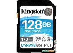 Карта памяти Kingston Canvas Go! Plus SDXC 128GB