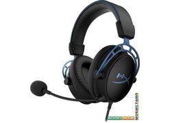 Наушники HyperX Cloud Alpha S (черный/синий)