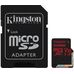Карта памяти Kingston Canvas React SDCR/512GB microSDXC 512GB + адаптер