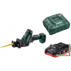 Сабельная пила Metabo SSE 18 LTX Compact (с 1-м АКБ 3.5 Ah)