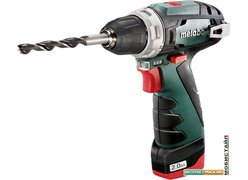 Дрель-шуруповерт Metabo PowerMaxx BS 600079550 (с 2-мя АКБ и сумкой)