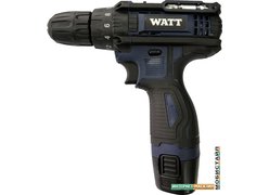 Дрель-шуруповерт WATT WAS-12Li-1 101202511 (с 2-мя АКБ, кейс)