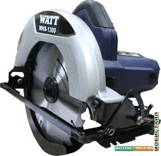 Дисковая (циркулярная) пила WATT WHS-1300 6.013.185.00