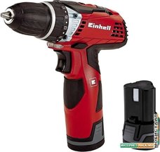 Дрель-шуруповерт Einhell TE-CD 12 Li 4513602 (с 2-мя АКБ, кейс)