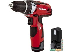 Дрель-шуруповерт Einhell TE-CD 12 Li 4513602 (с 2-мя АКБ, кейс)