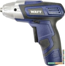 Электроотвертка WATT WAS-3.6Li-2 2019 (в кейсе)