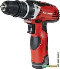 Дрель-шуруповерт Einhell TE-CD 12 X-Li (с 2-мя АКБ)