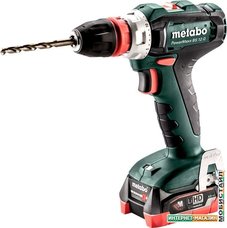 Дрель-шуруповерт Metabo PowerMaxx BS 12 Q 601037800 (с 2-мя АКБ 4 Ah, кейс)