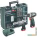 Дрель-шуруповерт Metabo PowerMaxx BS Basic Set 600080880 (с 2-мя АКБ, набор инструмента)