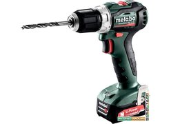 Дрель-шуруповерт Metabo PowerMaxx BS 12 BL 601038500 (с 2-мя АКБ 2 Ah, кейс)