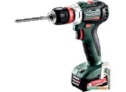 Дрель-шуруповерт Metabo PowerMaxx BS 12 BL Q 601039500 (с 2-мя АКБ 2 Ah, кейс)
