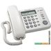 Проводной телефон Panasonic KX-TS2356RUW (белый)