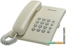 Проводной телефон Panasonic KX-TS2350RUJ (бежевый)