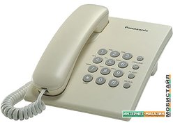 Проводной телефон Panasonic KX-TS2350RUJ (бежевый)