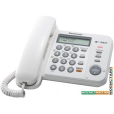 Проводной телефон Panasonic KX-TS2358RUW (белый)