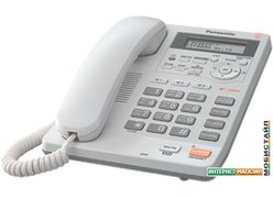 Проводной телефон Panasonic KX-TS2570RUW (белый)