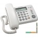 Проводной телефон Panasonic KX-TS2358RUW (белый)