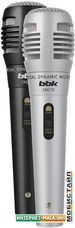 Микрофон BBK CM215 (черный+серебристый)