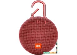 Беспроводная колонка JBL Clip 3 (красный)