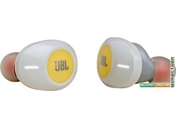 Наушники JBL Tune 120 TWS (белый/желтый)