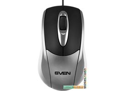 Мышь SVEN RX-110 USB (серебристый)