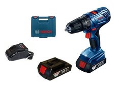 Дрель-шуруповерт Bosch GSB 180-LI Professional 06019F8300 (с 2-мя АКБ, кейс)