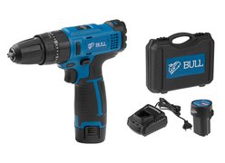 Дрель-шуруповерт Bull SR 1201 (с 2-мя АКБ, кейс)