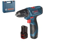 Дрель-шуруповерт Bosch GSR 120-LI Professional 06019G8000 (с 2-мя АКБ, кейс)
