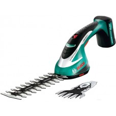 Кусторез + ножницы Bosch ASB 10.8 LI Set 0600856302 (с АКБ)