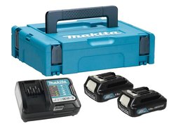 Аккумулятор с зарядным устройством Makita BL1016 + DC10WD (12В/1.5 Ah + 10.8-12В)