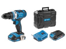 Дрель-шуруповерт Bull SR 1801 (с 2-мя АКБ, кейс)